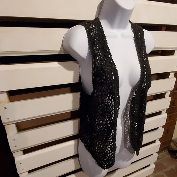 MARIE Y knitted vest. #502 - Picture 4 of 7